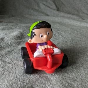 1994 Bobby's WorldMCDONALDS HAPPY MEAL TOY Red Rocket Car Vintage Fast Food